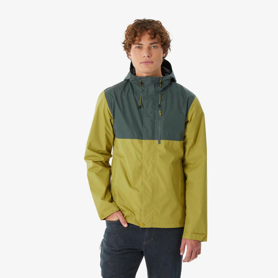 CHAQUETA DE SENDERISMO IMPERMEABLE HOMBRE NH500 - Image 4