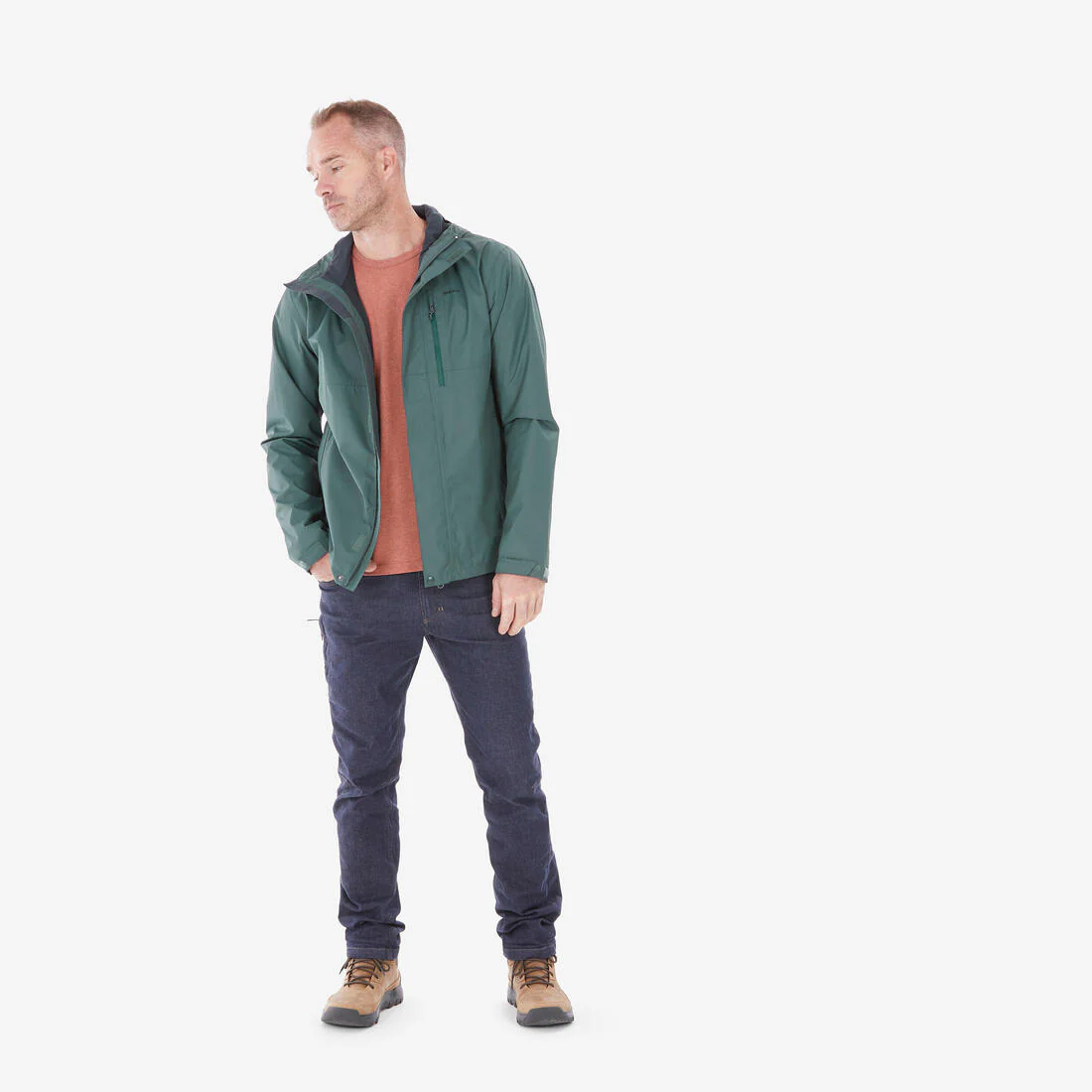 CHAQUETA DE SENDERISMO IMPERMEABLE HOMBRE NH500 - Image 7