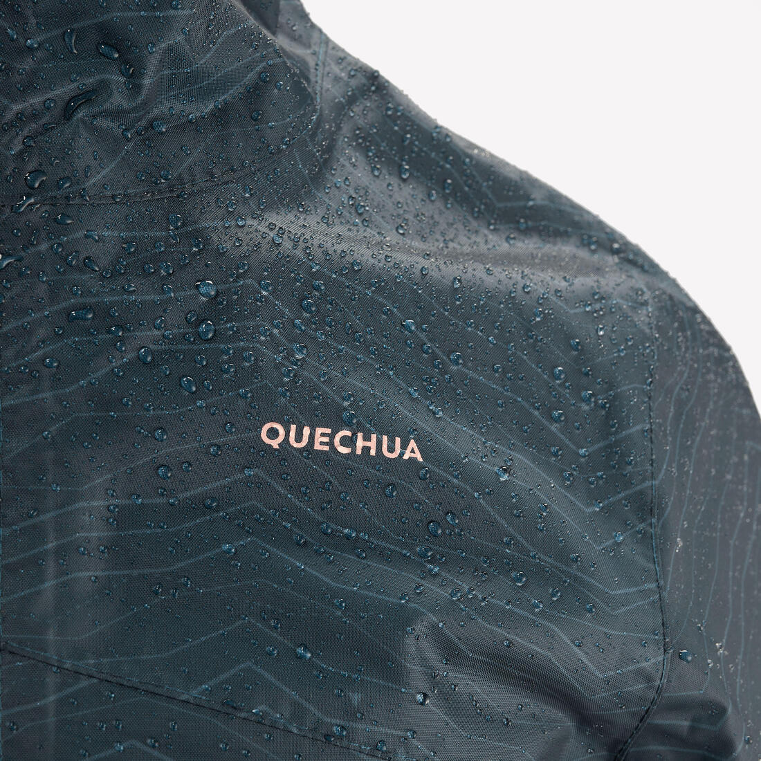CHAQUETA IMPERMEABLE DE SENDERISMO - MH100 CIERRE - NIÑOS 7-15 AÑOS - Image 3