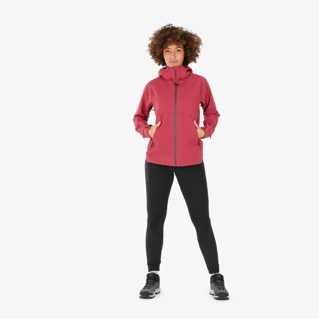 CHAQUETA IMPERMEABLE DE SENDERISMO MONTAÑA MH500 MUJER - Image 3
