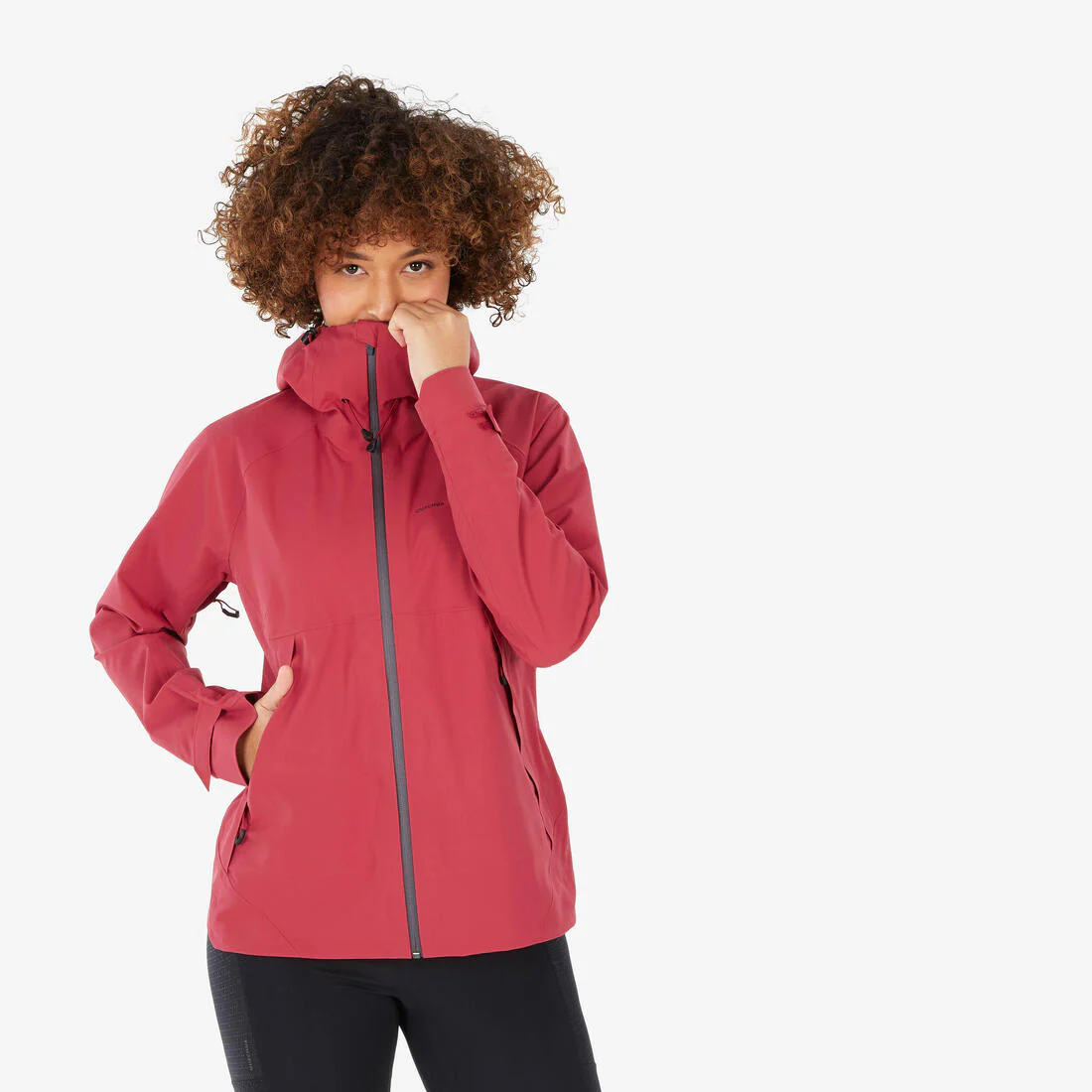 CHAQUETA IMPERMEABLE DE SENDERISMO MONTAÑA MH500 MUJER - Image 8