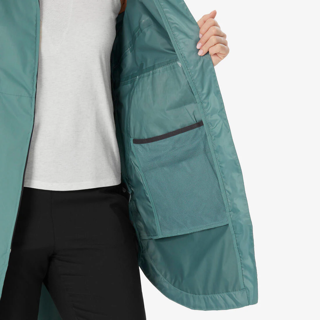 CHAQUETA IMPERMEABLE DE SENDERISMO MUJER - Image 27
