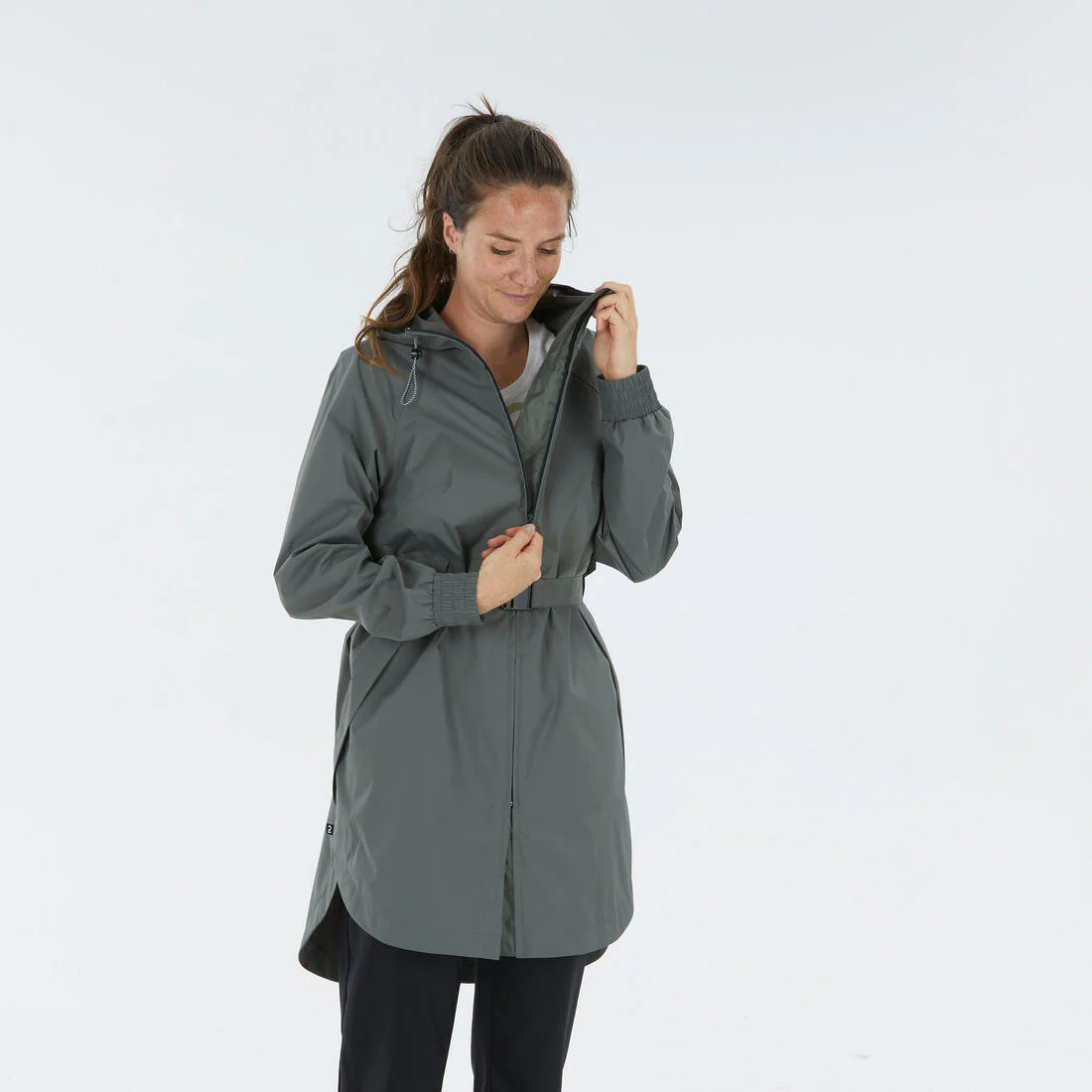 CHAQUETA IMPERMEABLE DE SENDERISMO MUJER - Image 7
