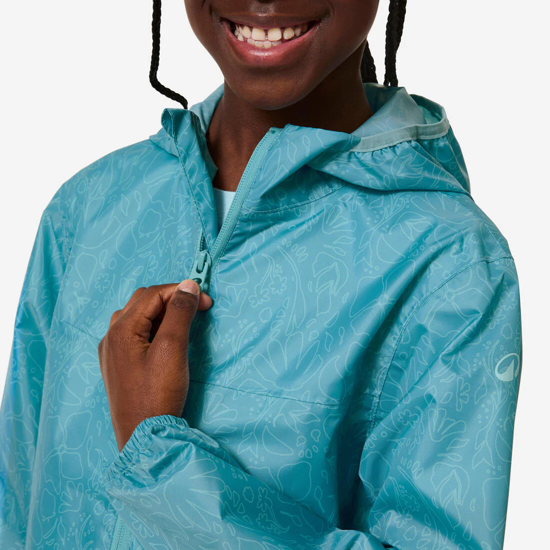 CHAQUETA IMPERMEABLE DE SENDERISMO NIÑOS  7-15 AÑOS - MH100 ZIP - Image 14
