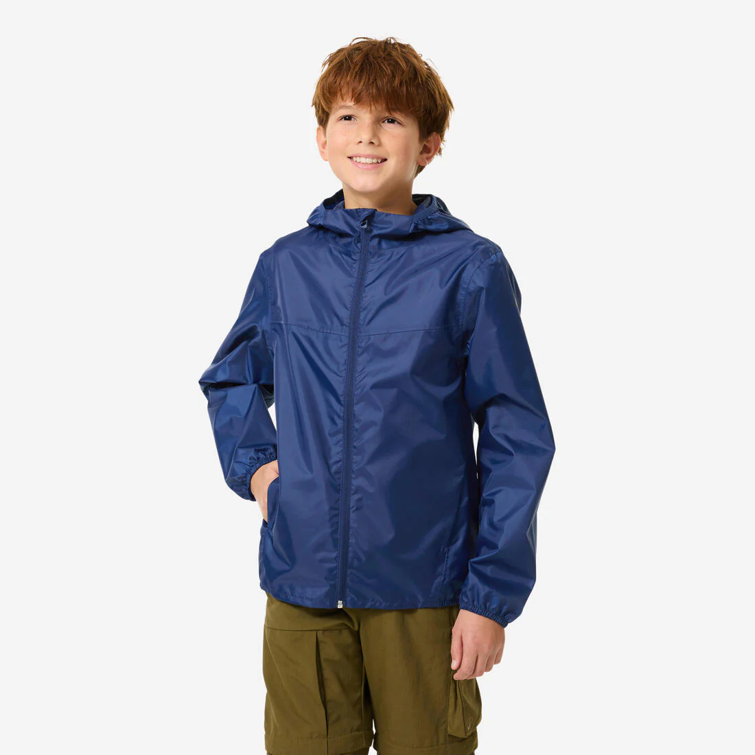 CHAQUETA IMPERMEABLE DE SENDERISMO NIÑOS  7-15 AÑOS - MH100 ZIP - Image 2
