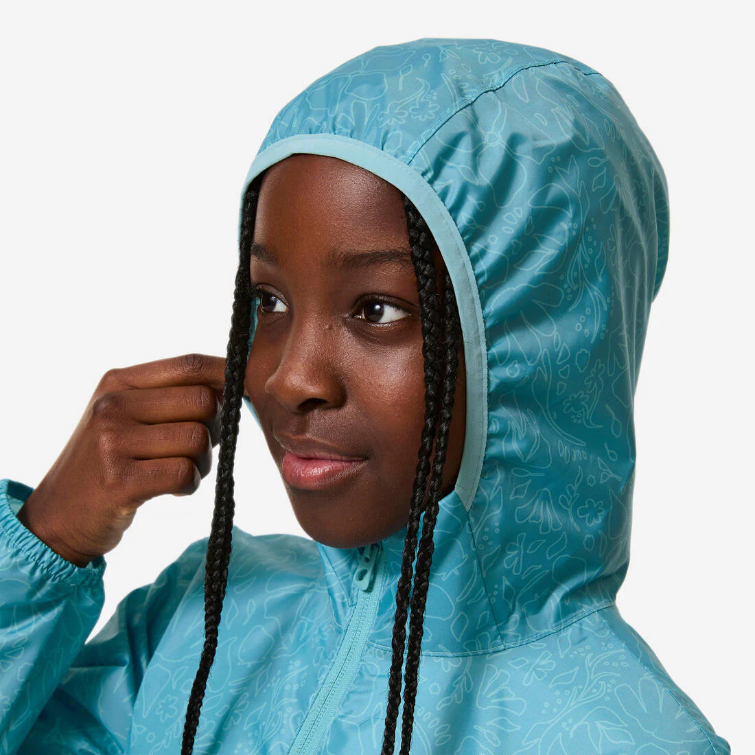 CHAQUETA IMPERMEABLE DE SENDERISMO NIÑOS  7-15 AÑOS - MH100 ZIP - Image 9