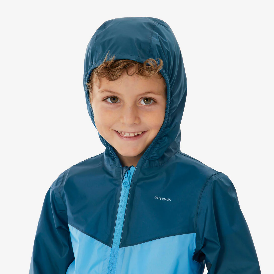 CHAQUETA IMPERMEABLE DE SENDERISMO NIÑOS MH100 ZIP - Image 5