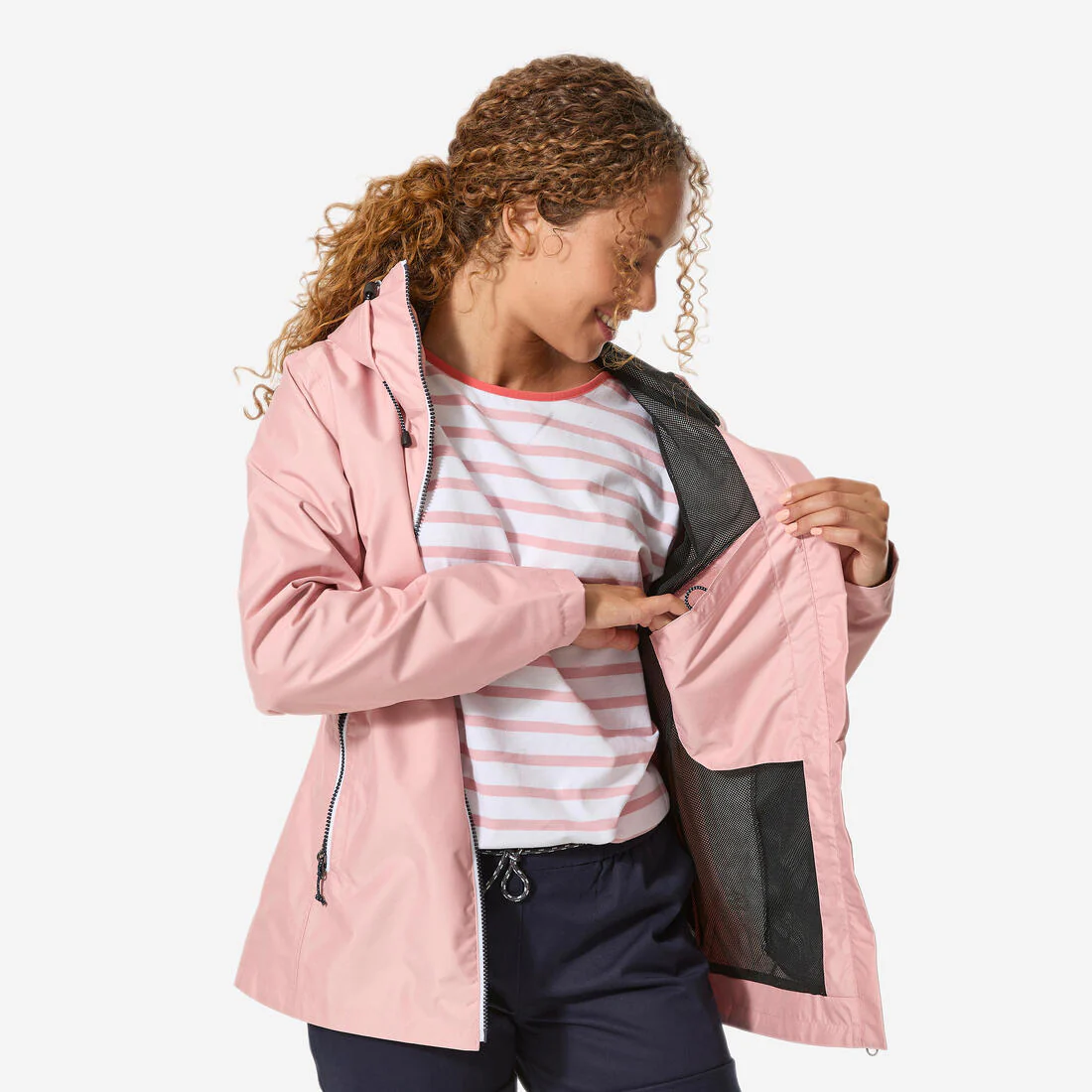 Chaqueta impermeable navegación mujer - Image 36