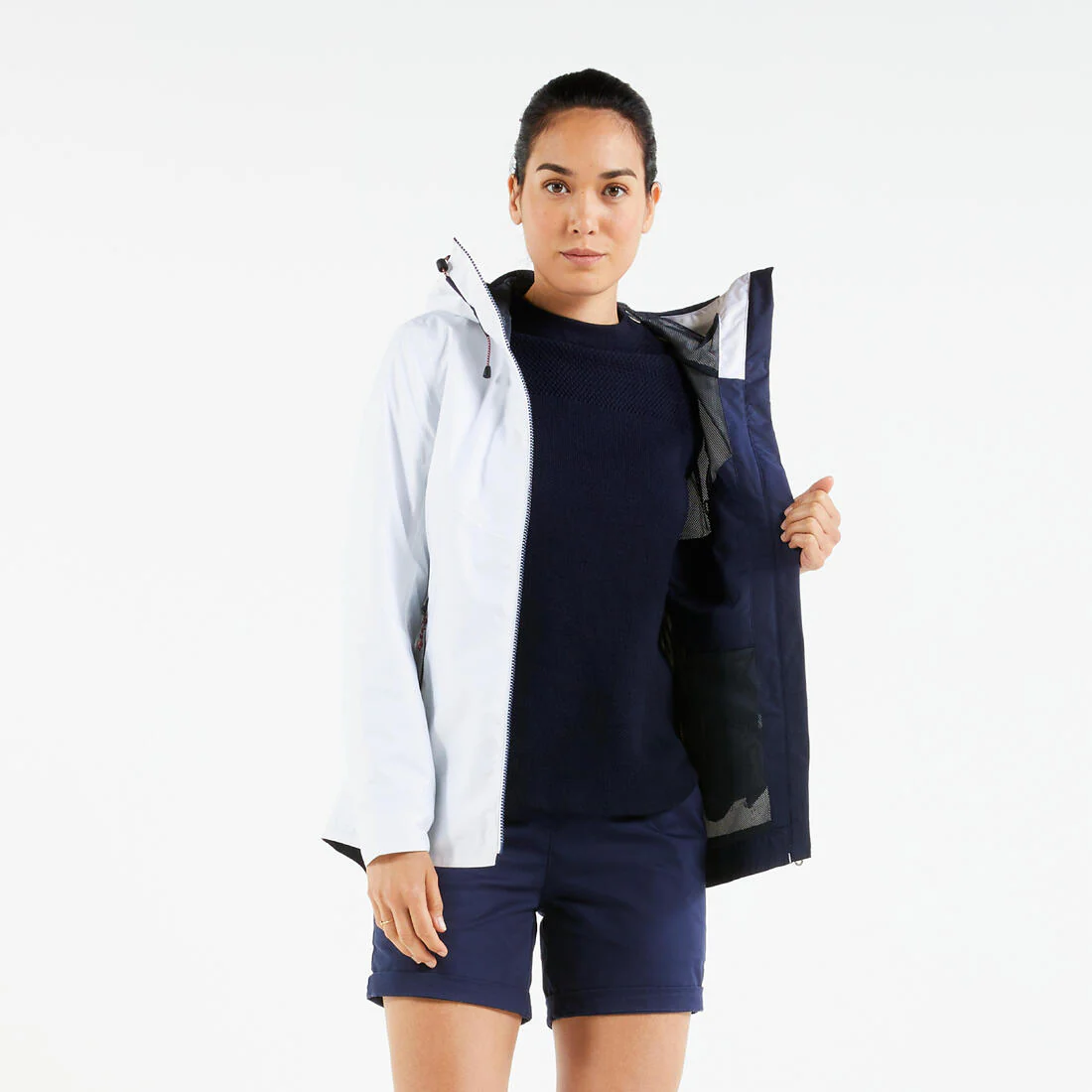 Chaqueta impermeable navegación mujer - Image 47