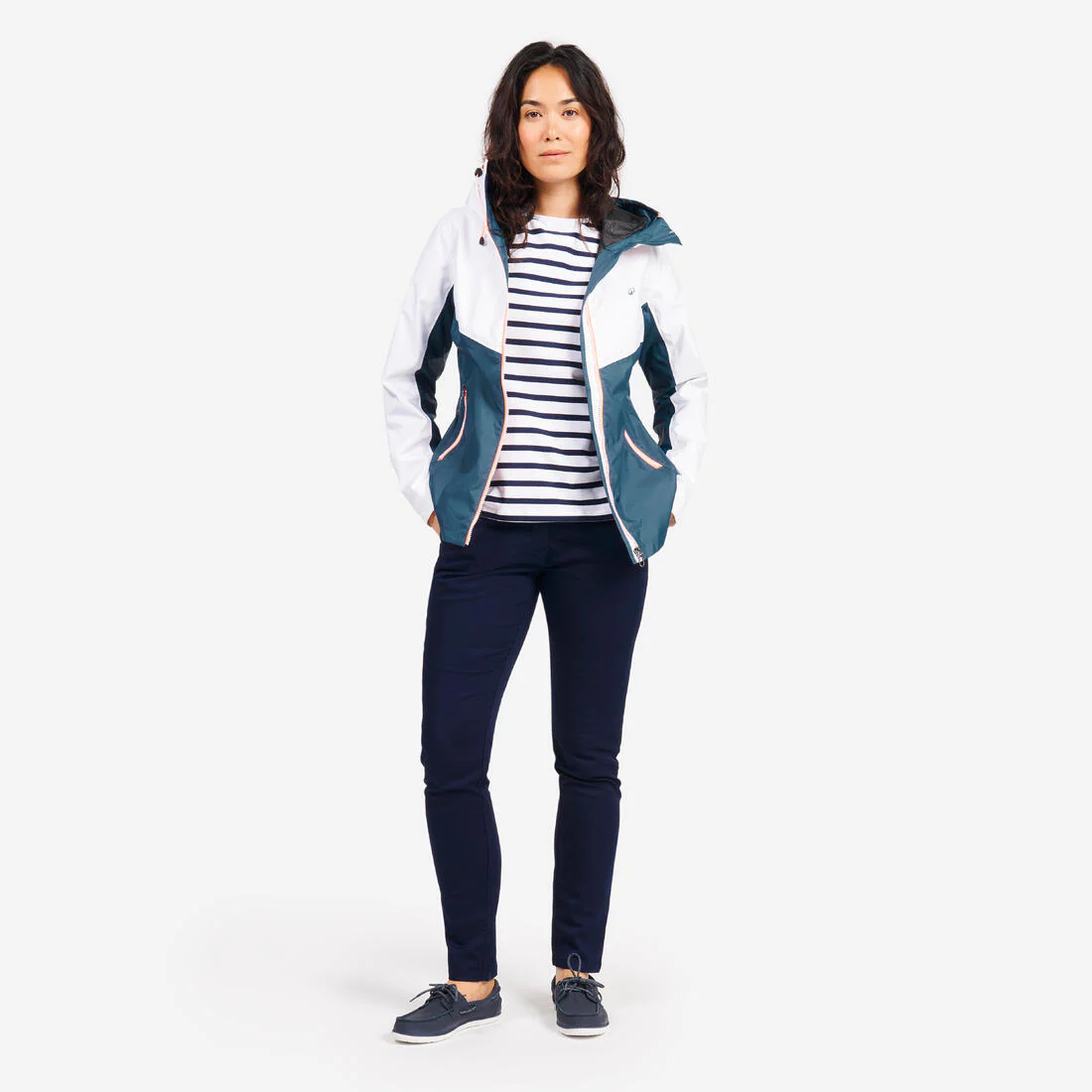 Chaqueta impermeable navegación mujer - Image 51