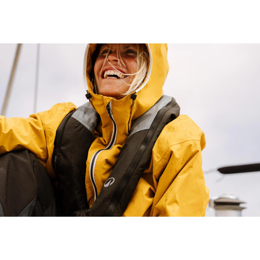 Chaqueta impermeable navegación mujer - Image 55