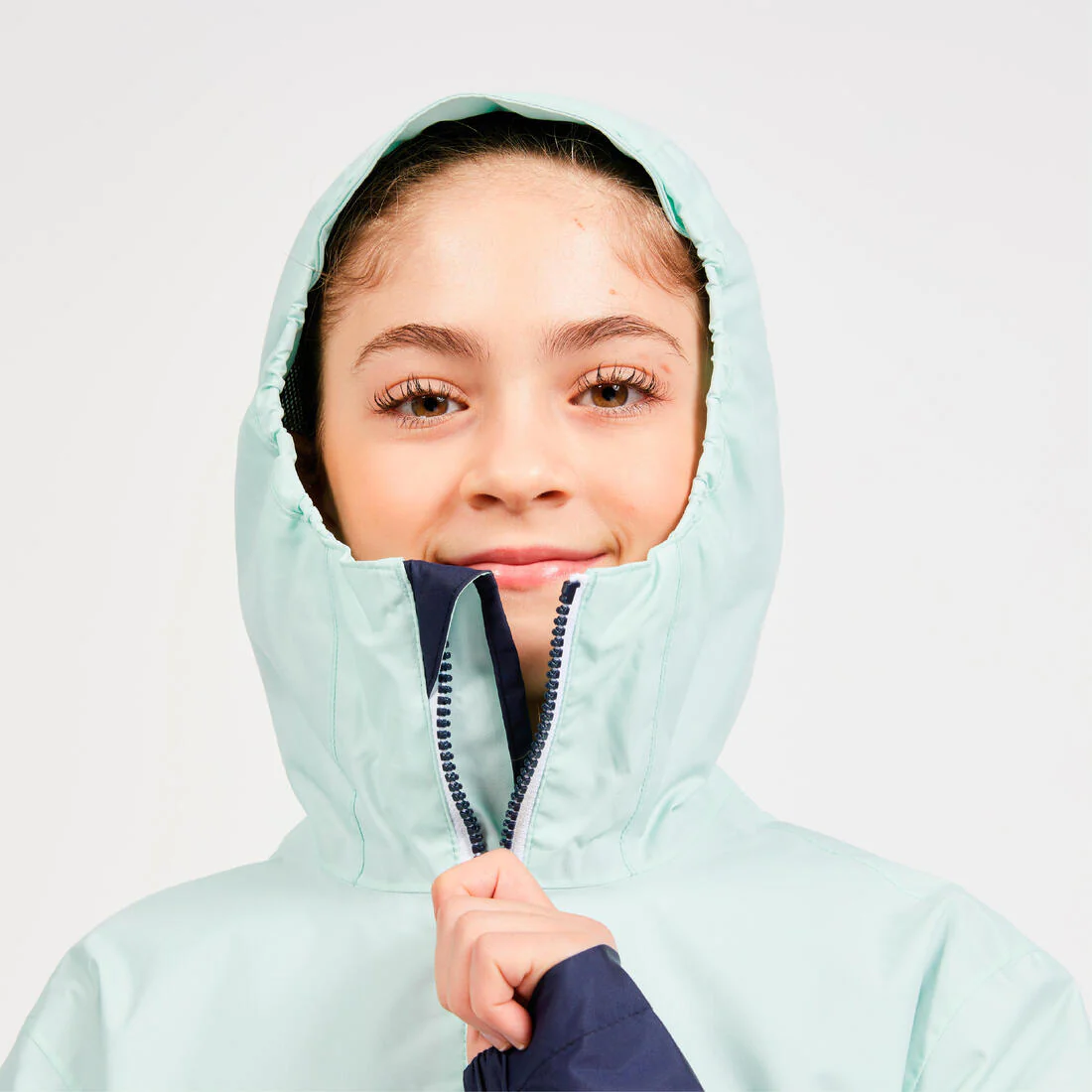 Chaqueta impermeable navegación  niños celeste - Image 13