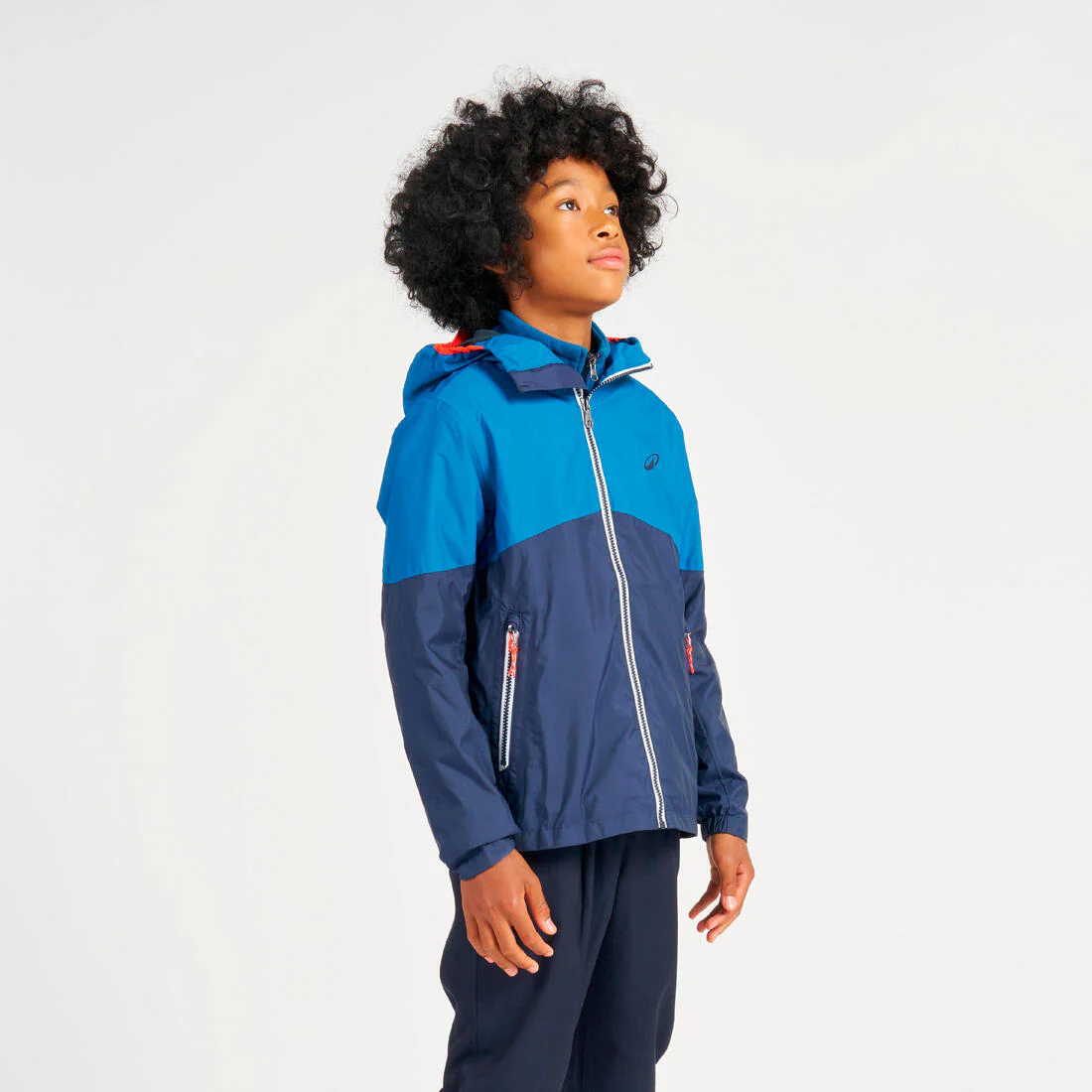 Chaqueta impermeable navegación  niños celeste - Image 25