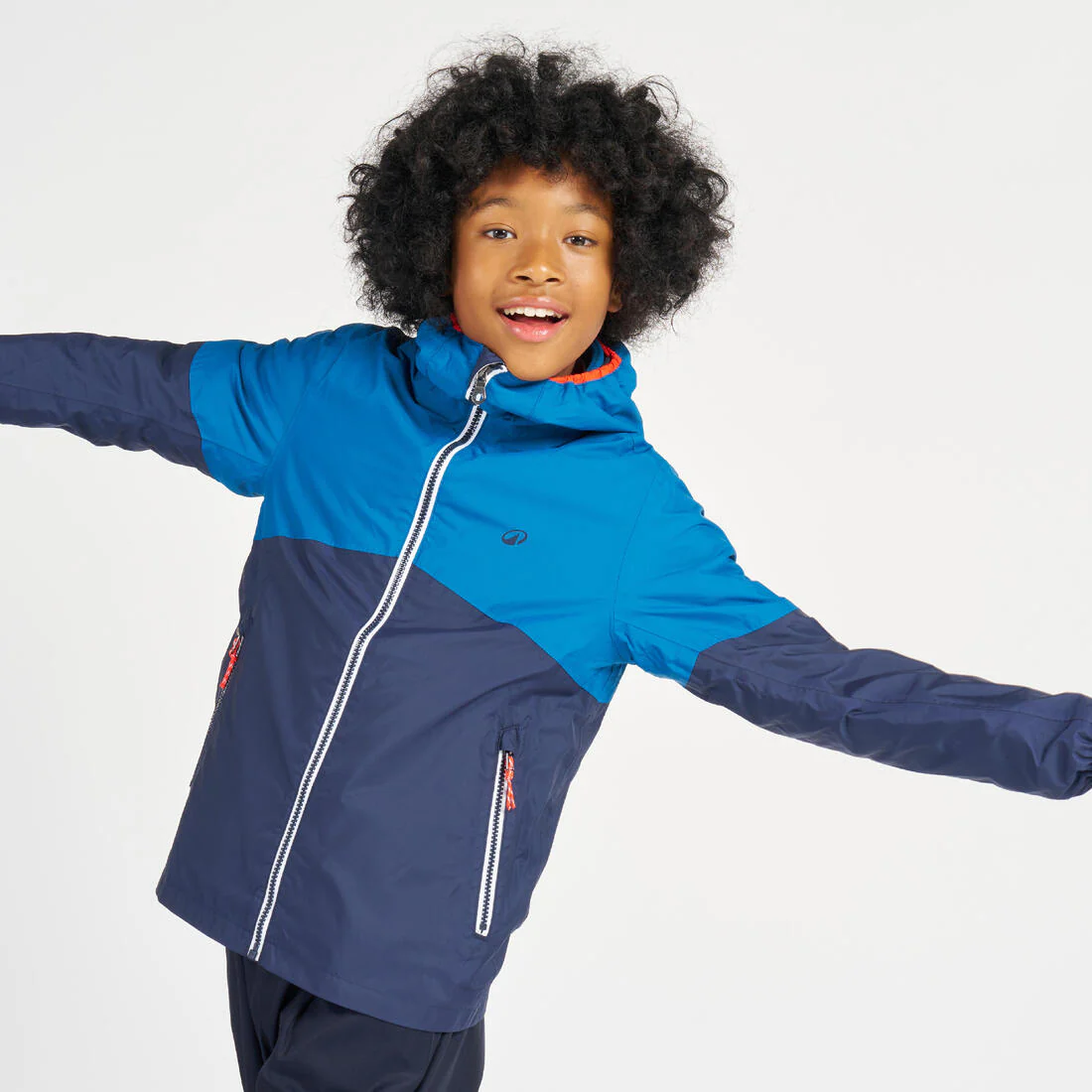 Chaqueta impermeable navegación  niños celeste - Image 35