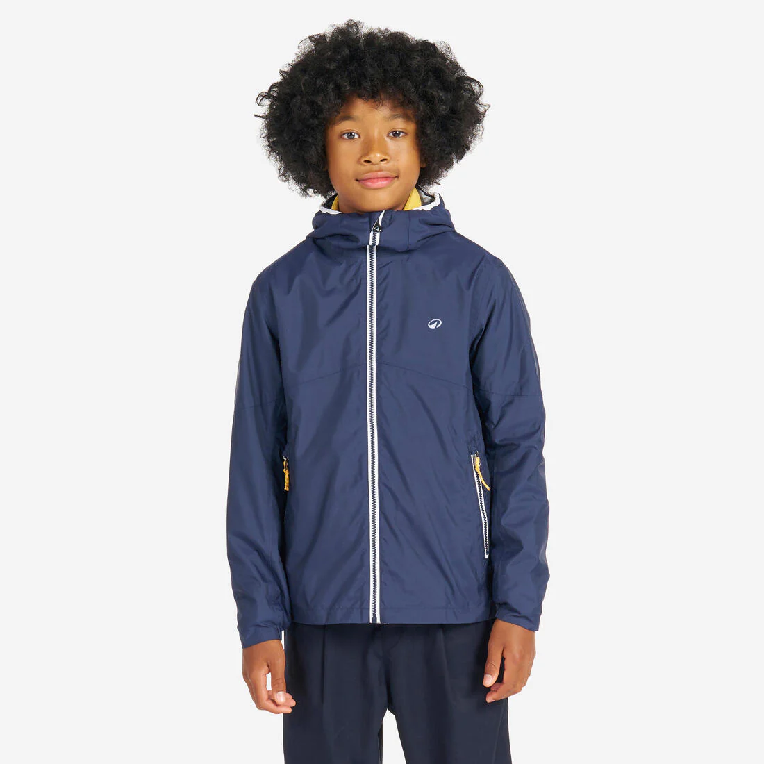 Chaqueta impermeable navegación  niños celeste - Image 4