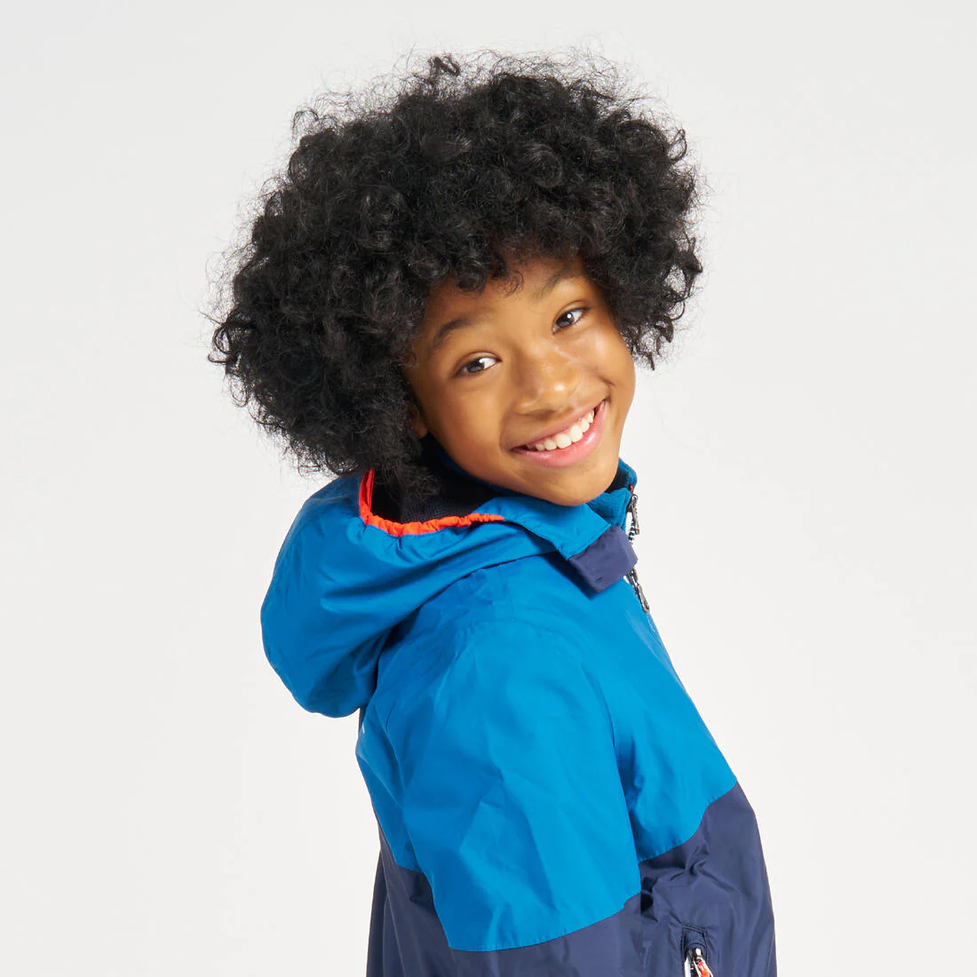 Chaqueta impermeable navegación  niños celeste - Image 40