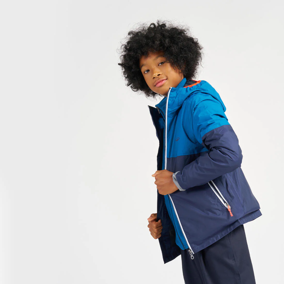 Chaqueta impermeable navegación  niños celeste - Image 46