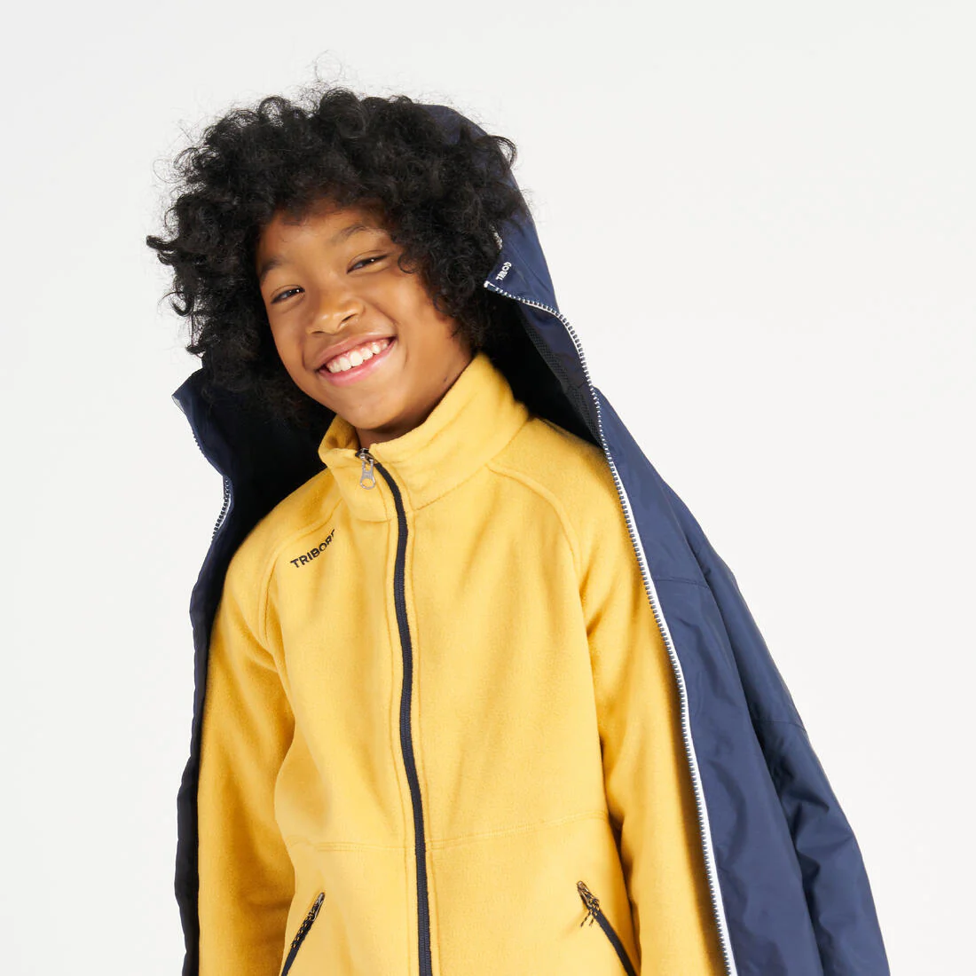 Chaqueta impermeable navegación  niños celeste - Image 52