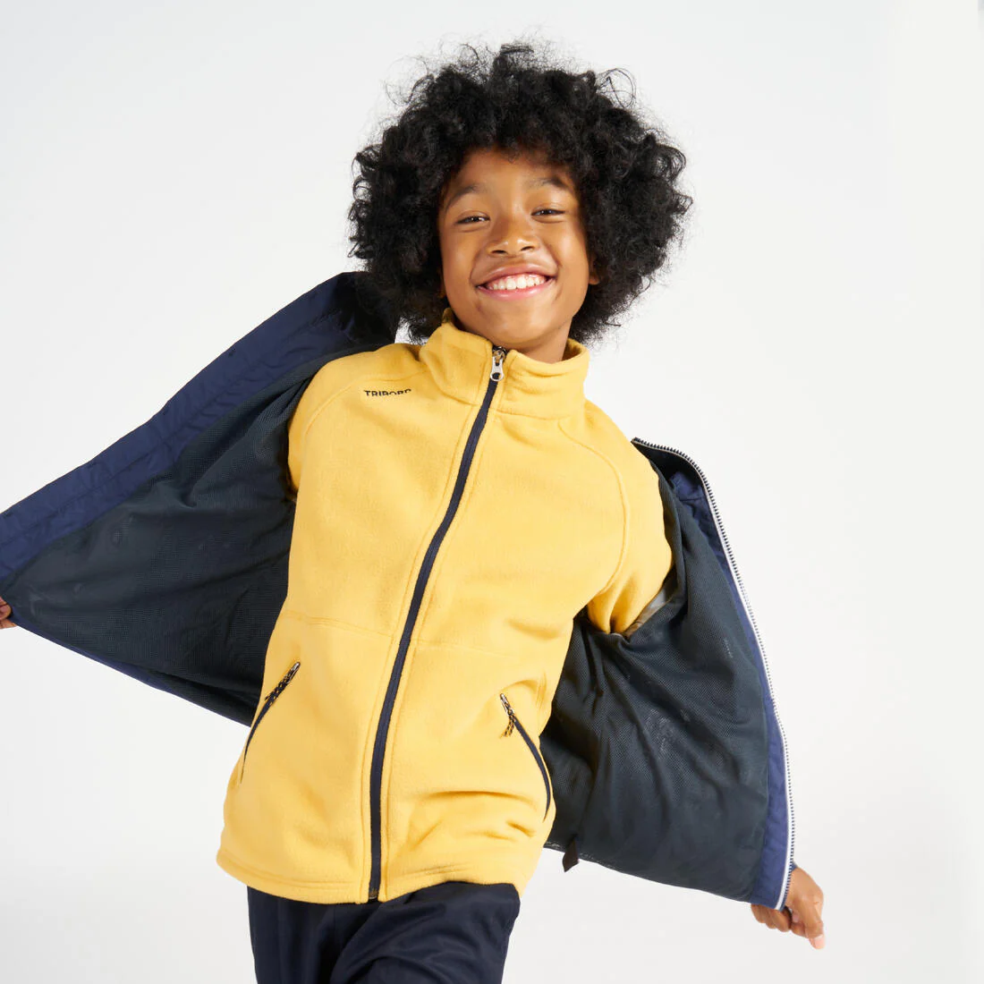Chaqueta impermeable navegación  niños celeste - Image 54