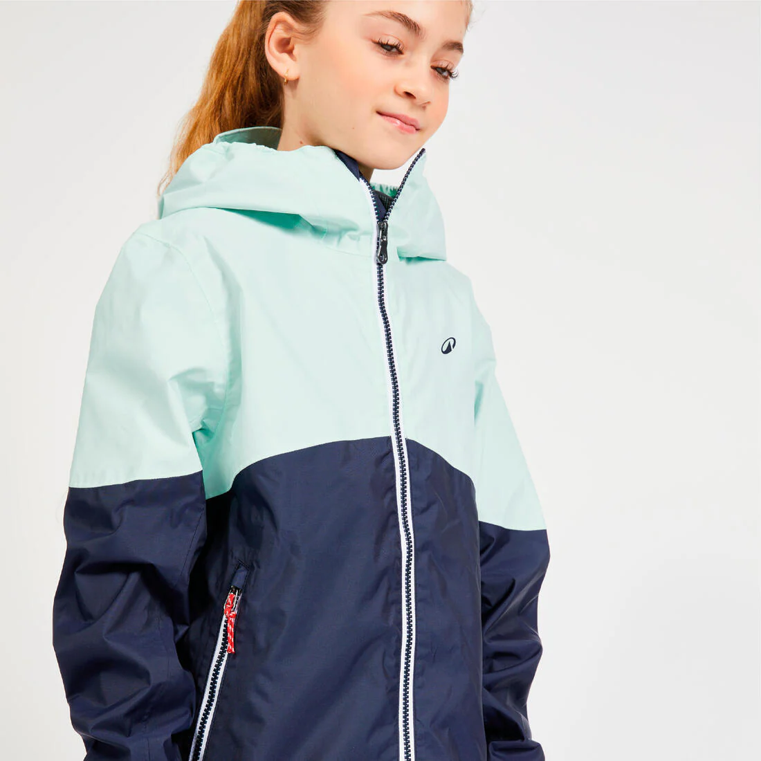 Chaqueta impermeable navegación  niños celeste - Image 6