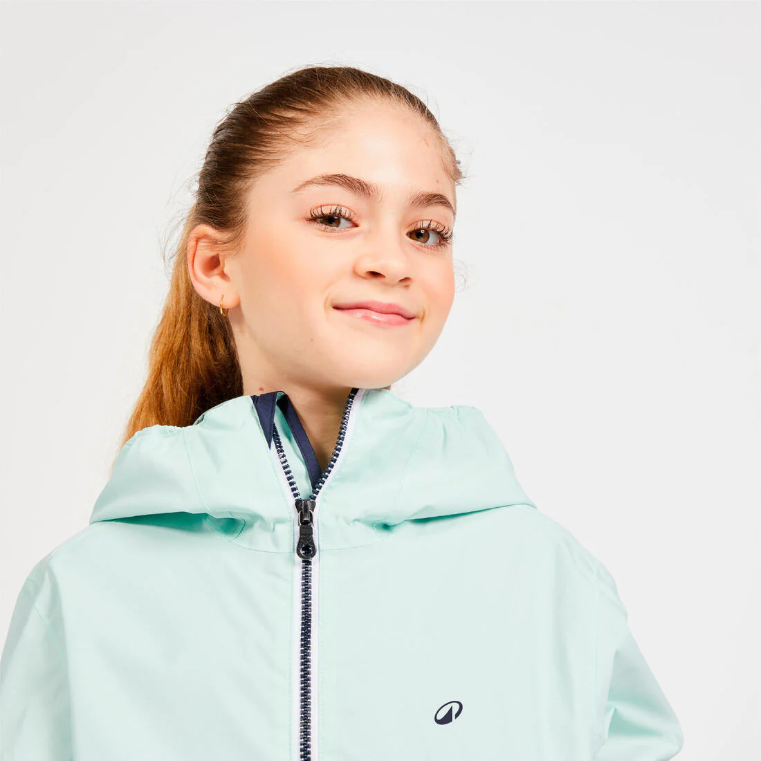 Chaqueta impermeable navegación  niños celeste - Image 9