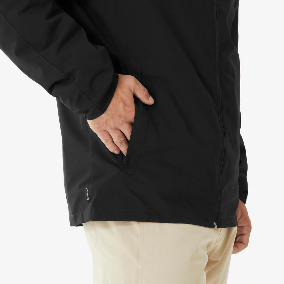 Chaqueta de Nieve Ski y Snowboard Hombre - Wedze 100 Impermeable Negra - Image 4