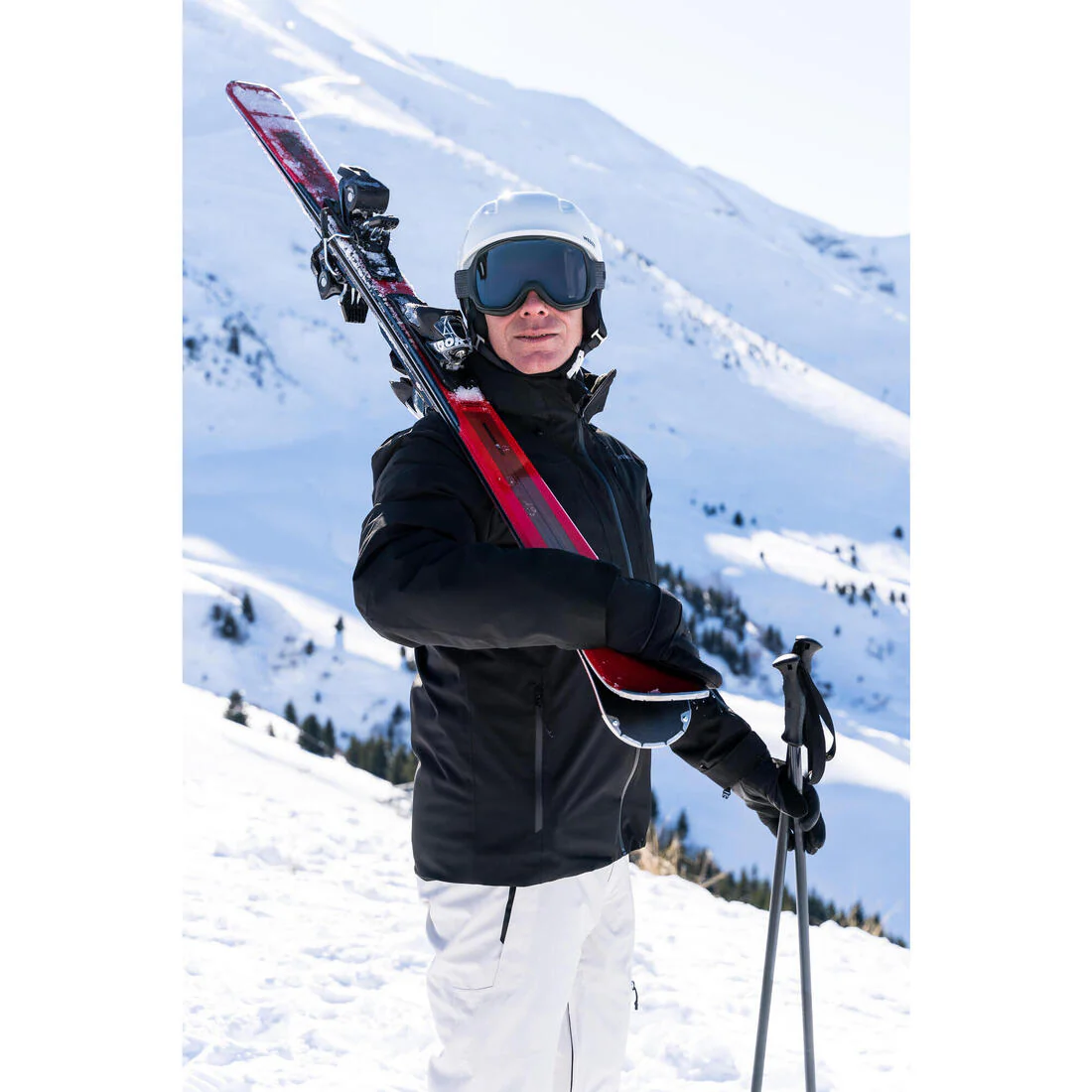 Chaqueta de Nieve Ski y Snowboard Hombre - Wedze 500 Impermeable Negra - Image 12