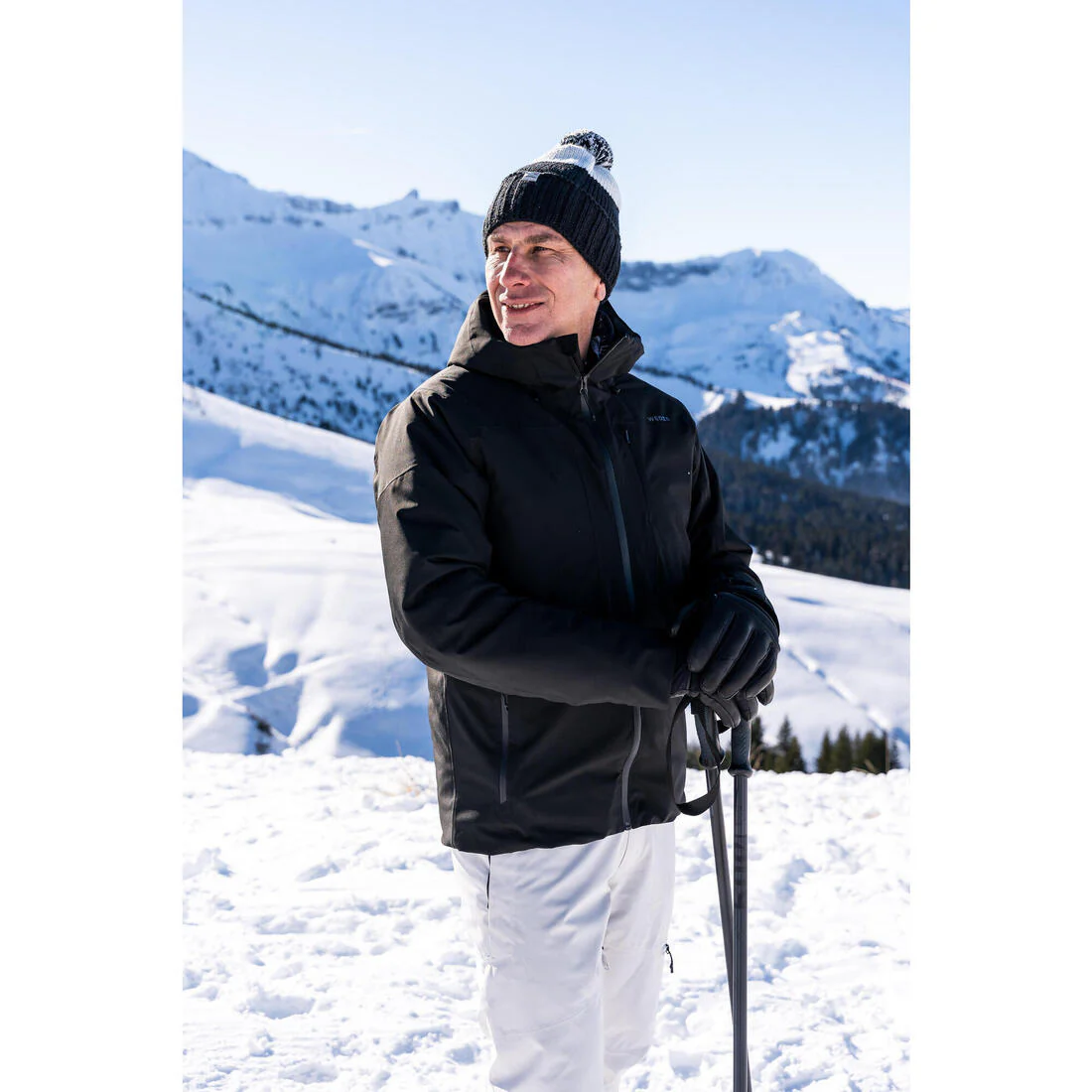 Chaqueta de Nieve Ski y Snowboard Hombre - Wedze 500 Impermeable Negra - Image 16