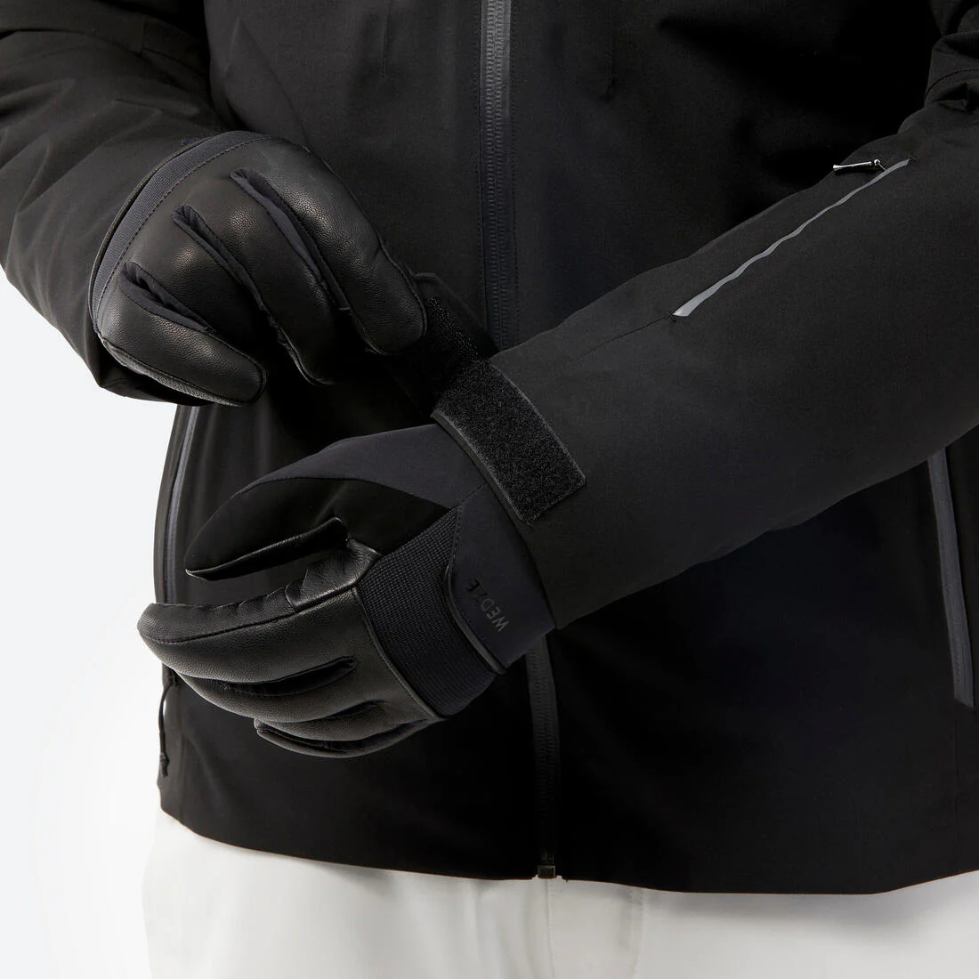 Chaqueta de Nieve Ski y Snowboard Hombre - Wedze 500 Impermeable Negra - Image 6