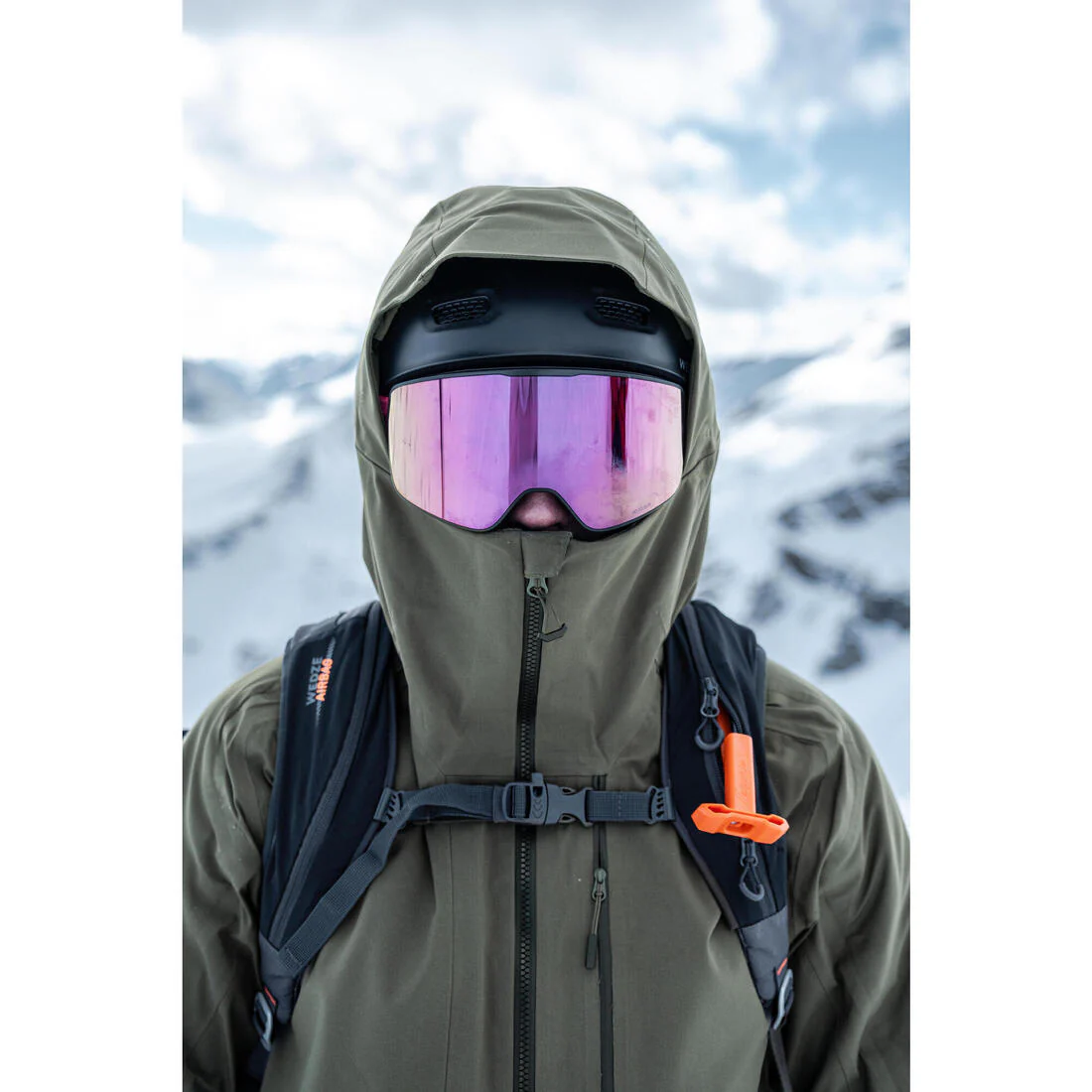 CHAQUETA IMPERMEABLE SKI HOMBRE FR500 - Image 11