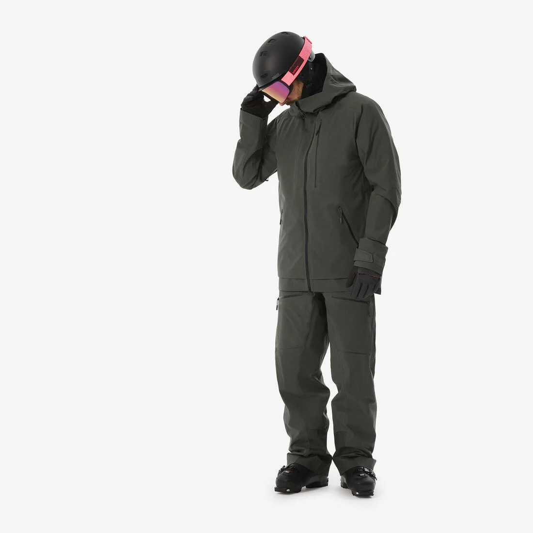 CHAQUETA IMPERMEABLE SKI HOMBRE FR500 - Image 3