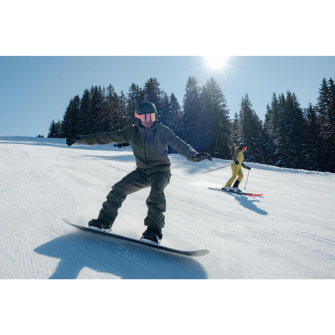 CHAQUETA IMPERMEABLE SKI HOMBRE FR500 - Image 8
