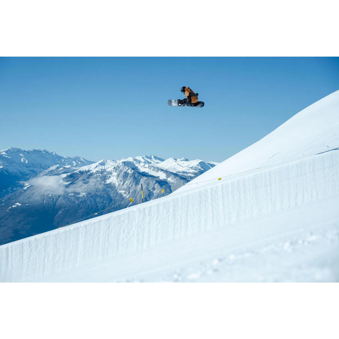 CHAQUETA IMPERMEABLE SNOWBOARD HOMBRE SNB 500 - CAFÉ - Image 14