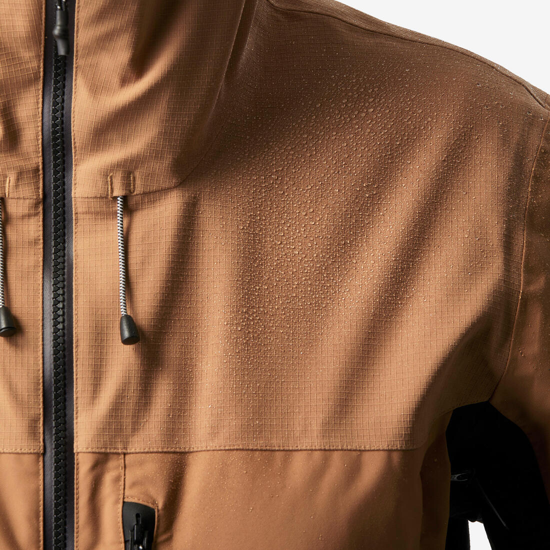 CHAQUETA IMPERMEABLE SNOWBOARD HOMBRE SNB 500 - CAFÉ - Image 4