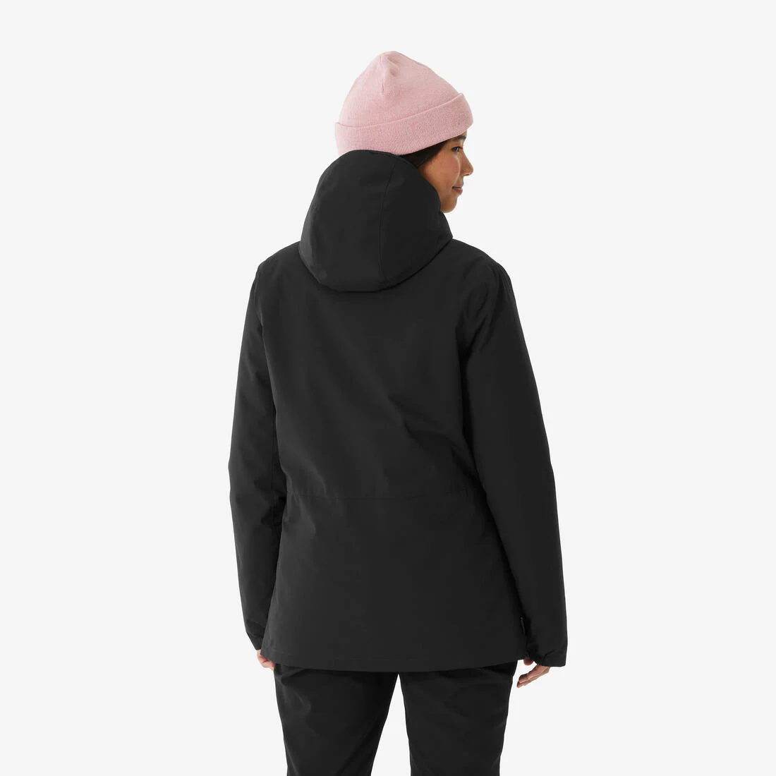 Chaqueta de Nieve Ski y Snowboard Mujer -  Wedze 100 Impermeable Negra - Image 4