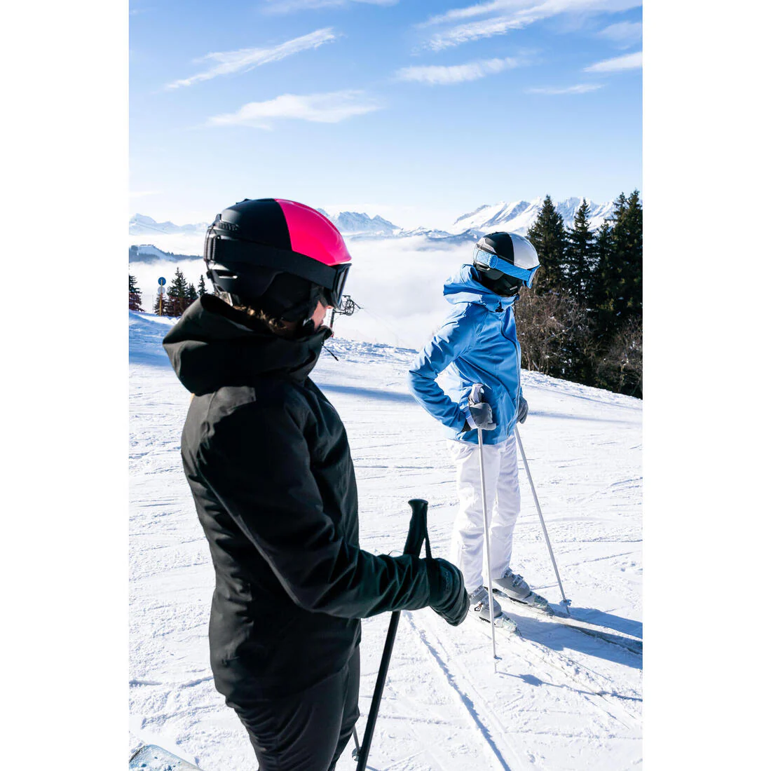 Chaqueta de Nieve Ski y Snowboard Mujer - Wedze 500 Impermeable Negra - Image 13