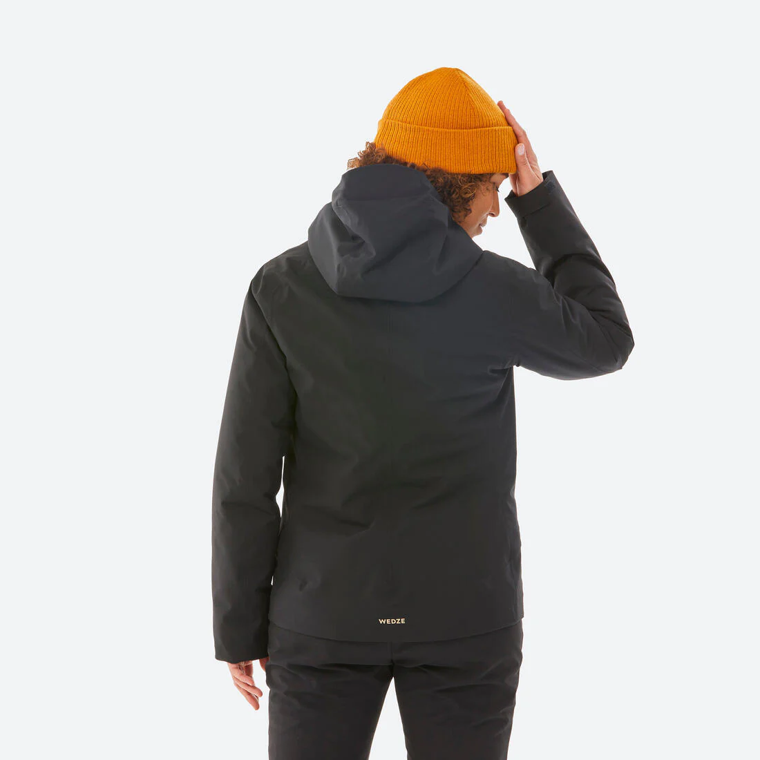 Chaqueta de Nieve Ski y Snowboard Mujer - Wedze 500 Impermeable Negra - Image 3