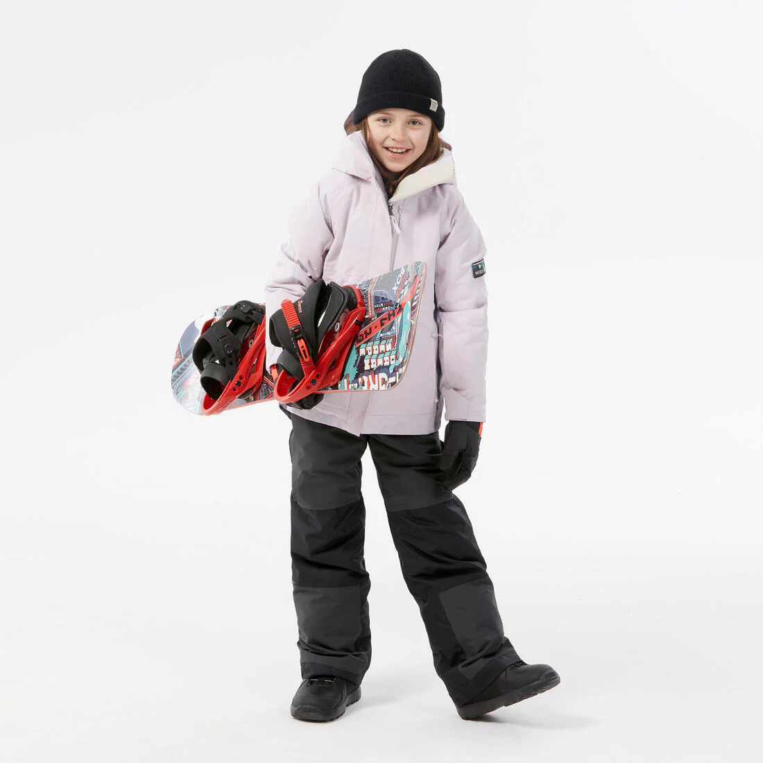 Chaqueta impermeable nieve niña snowboard rosado  SNB500 - Image 8