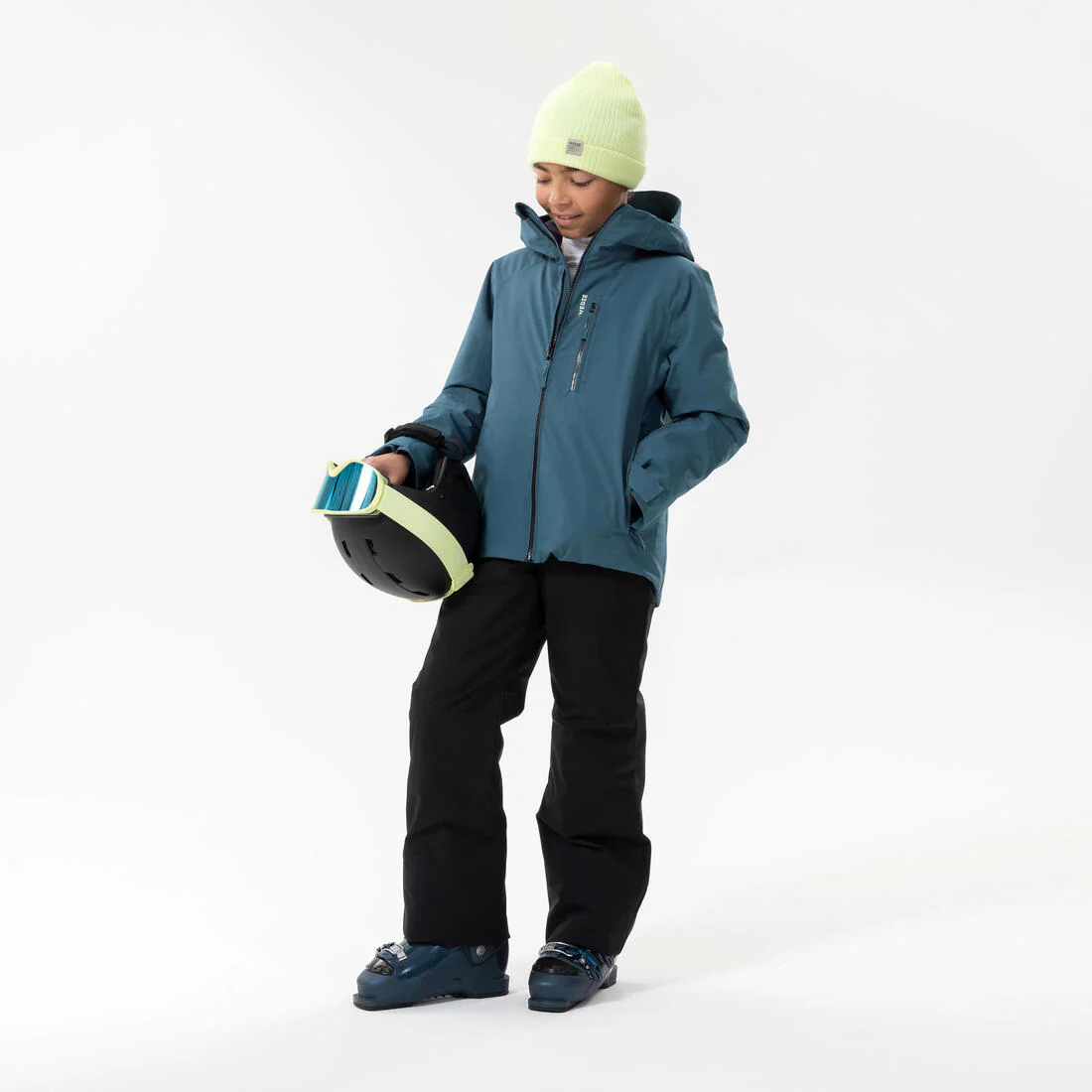 Chaqueta nieve niños ski azul - 500 impermeable - Image 23