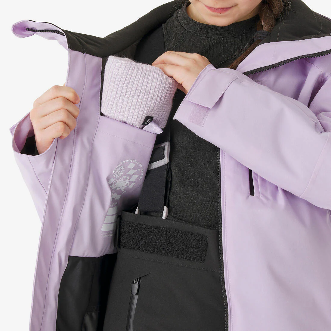 Chaqueta nieve niños ski azul - 500 impermeable - Image 24