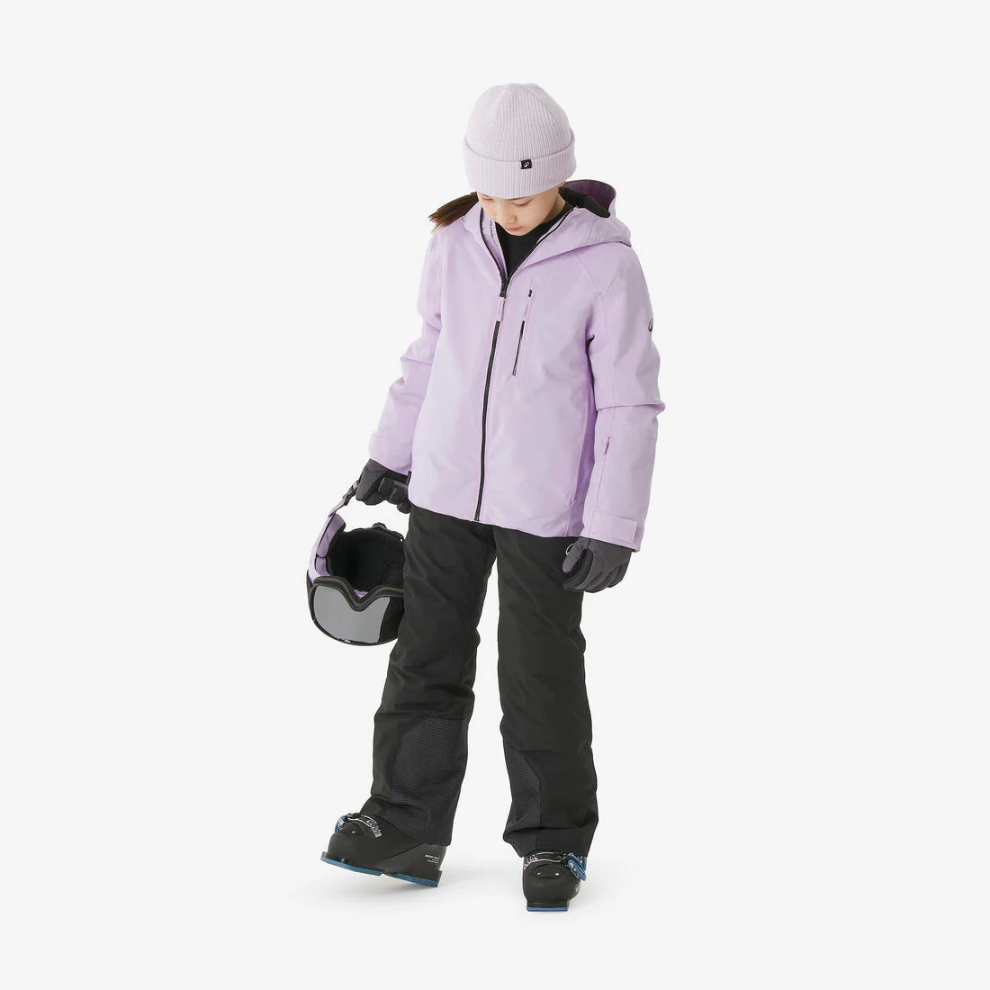 Chaqueta nieve niños ski azul - 500 impermeable - Image 3