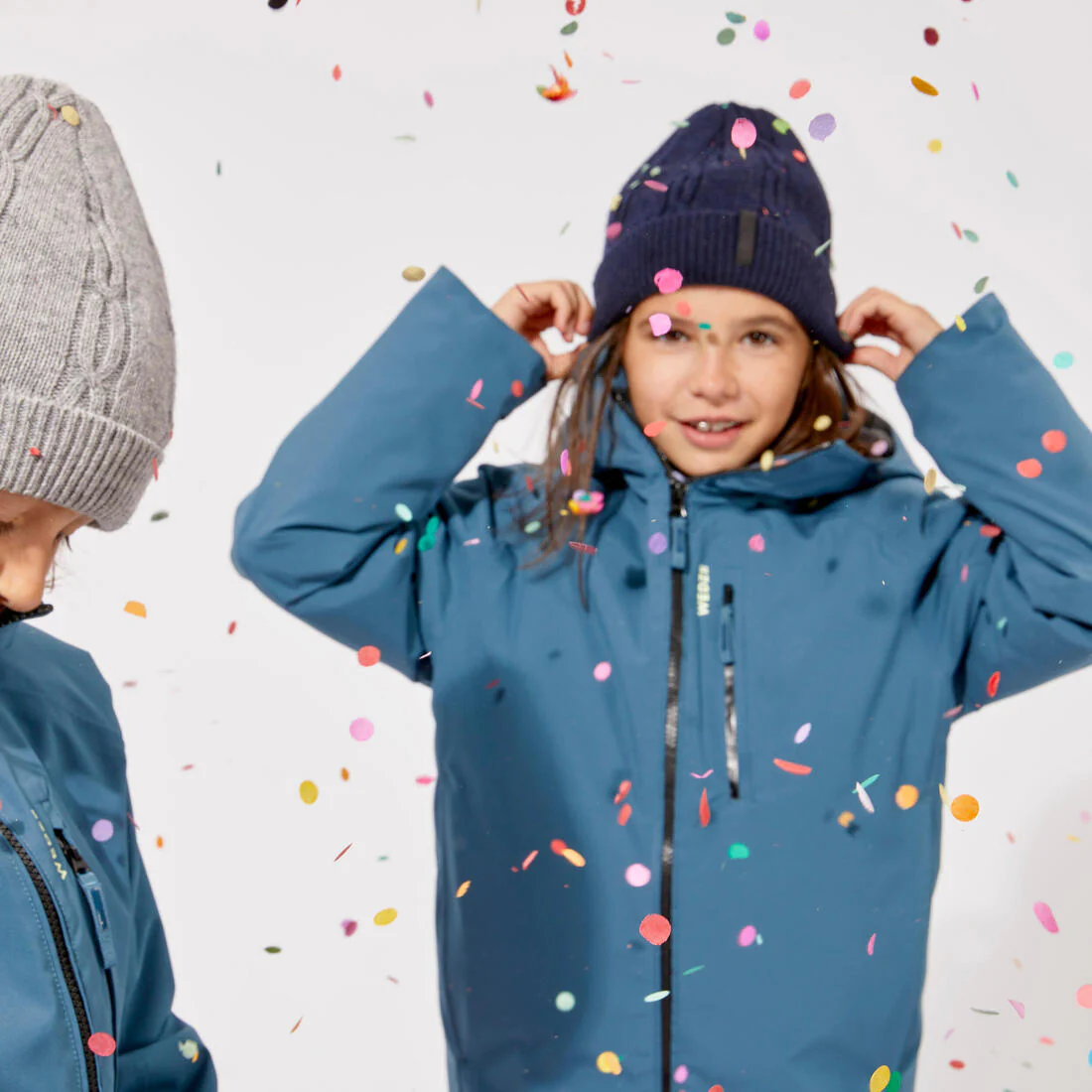 Chaqueta nieve niños ski azul - 500 impermeable - Image 33