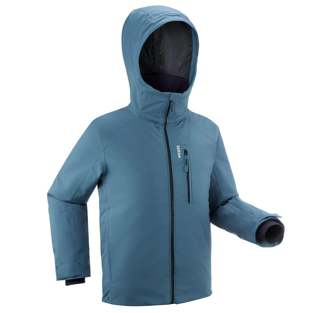 Chaqueta nieve niños ski azul - 500 impermeable - Image 4