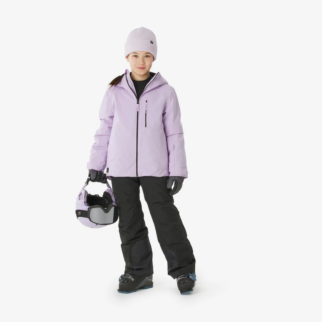 Chaqueta nieve niños ski azul - 500 impermeable - Image 5