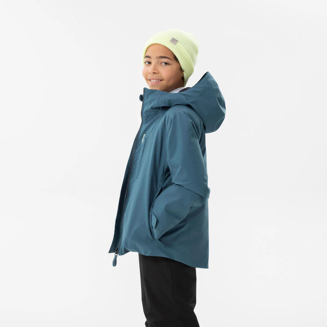 Chaqueta nieve niños ski azul - 500 impermeable - Image 6