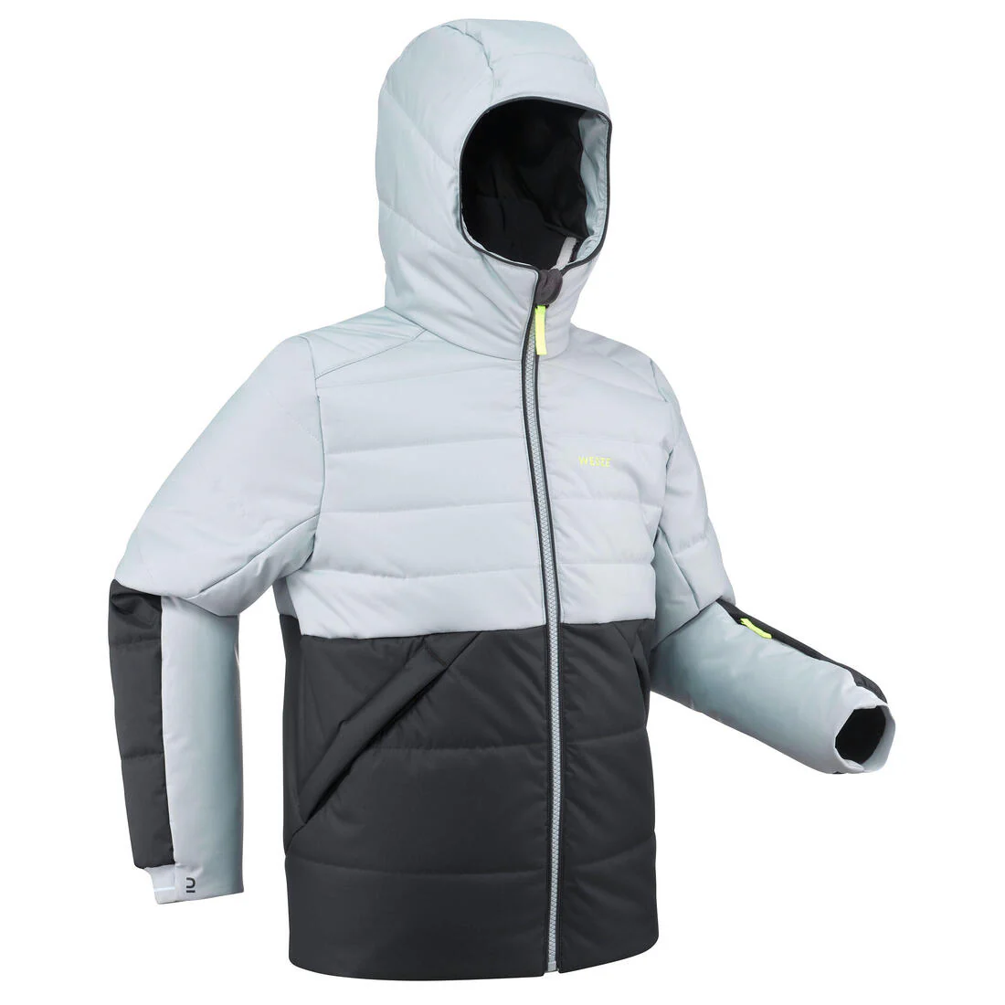 Chaqueta nieve niños ski blanco gris - 180 Warm - Image 8