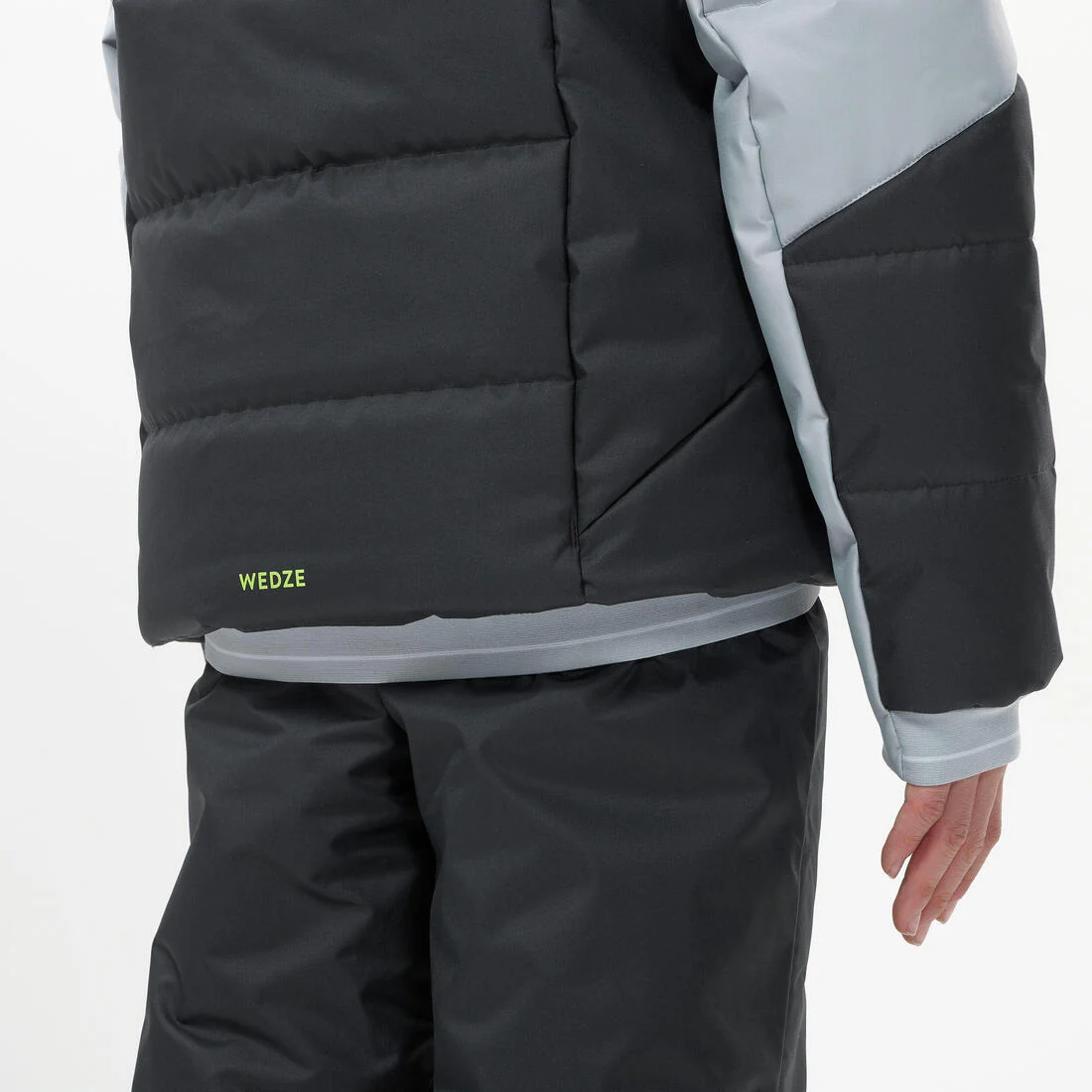 Chaqueta nieve niños ski blanco gris - 180 Warm - Image 9