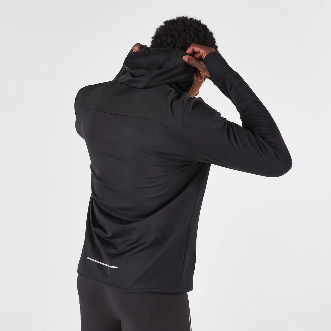 CHAQUETA RUNNING HOMBRE KIPRUN RUN 100 WARM NEGRO - Image 5