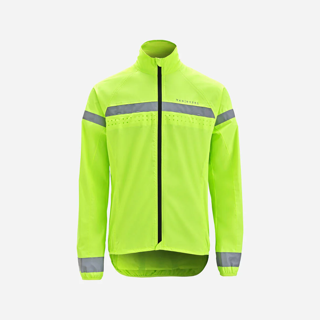 CHAQUETA CICLISMO IMPERMEABLE HOMBRE RC120 - REFLECTANTE AMARILLO - Image 7