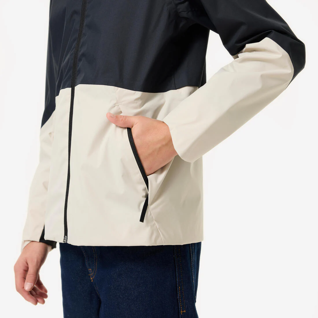 CHAQUETA IMPERMEABLE SENDERISMO NIÑOS MH500 TWIN - Image 12